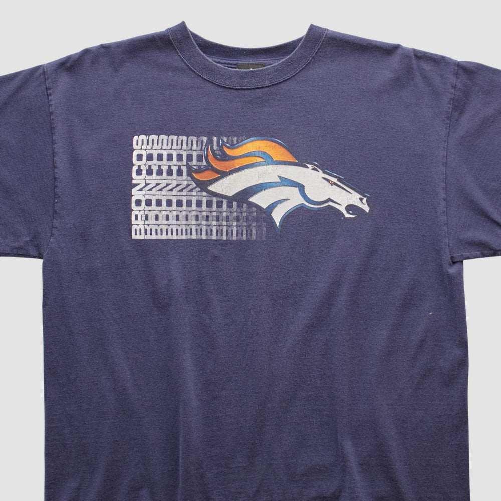 Denver Broncos NFL 2000s T-shirt - Navy Vintage - Fanatics