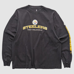 Pittsburgh Steelers NFL 2000s Long Sleeve T-shirt - Black Vintage - Fanatics