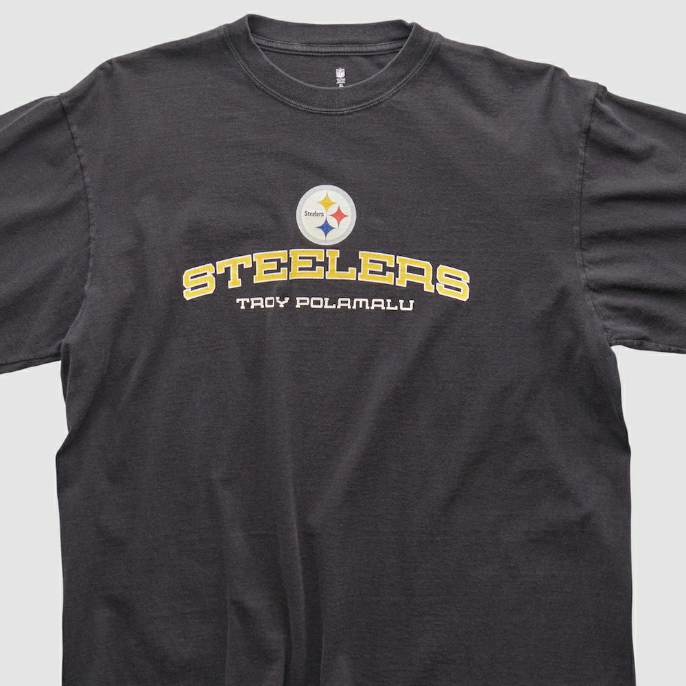 Pittsburgh Steelers NFL 2000s Long Sleeve T-shirt - Black Vintage - Fanatics
