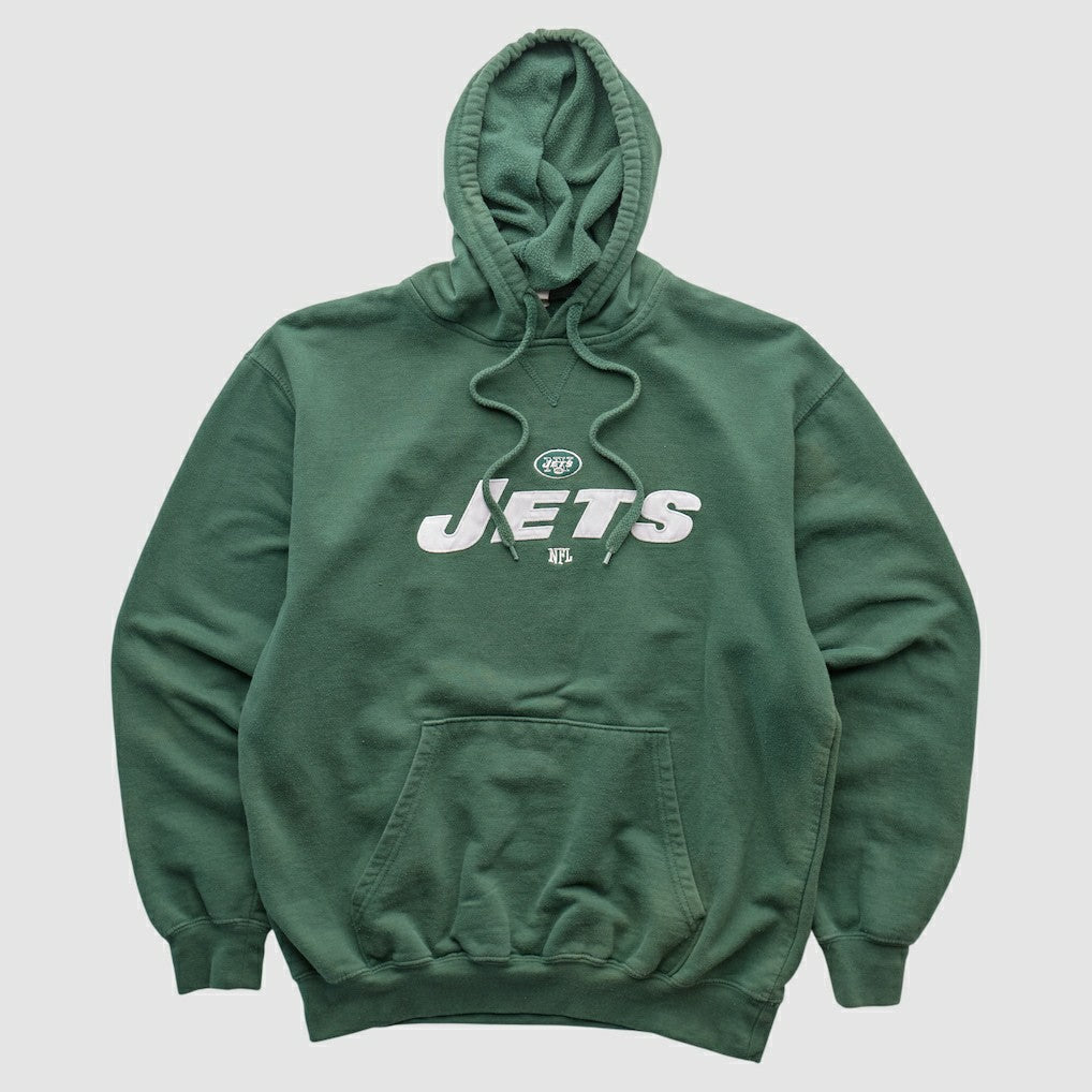 New York Jets NFL 2010s Hooded Pullover Sweatshirt - Green Vintage - Fanatics