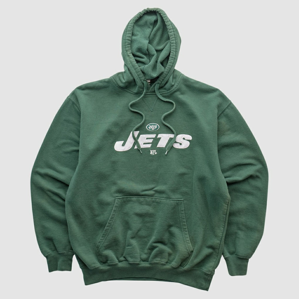 New York Jets NFL 2010s Hooded Pullover Sweatshirt - Green Vintage - Fanatics