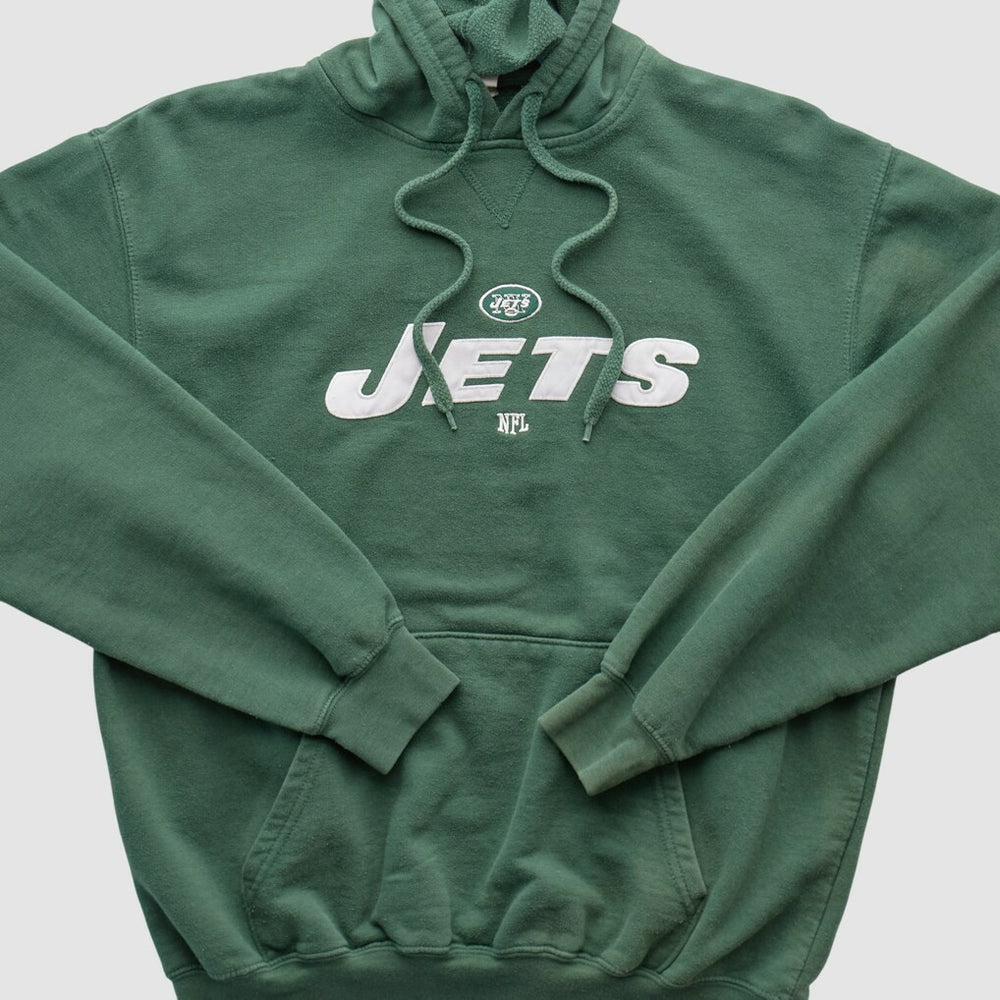 New York Jets NFL 2010s Hooded Pullover Sweatshirt - Green Vintage - Fanatics