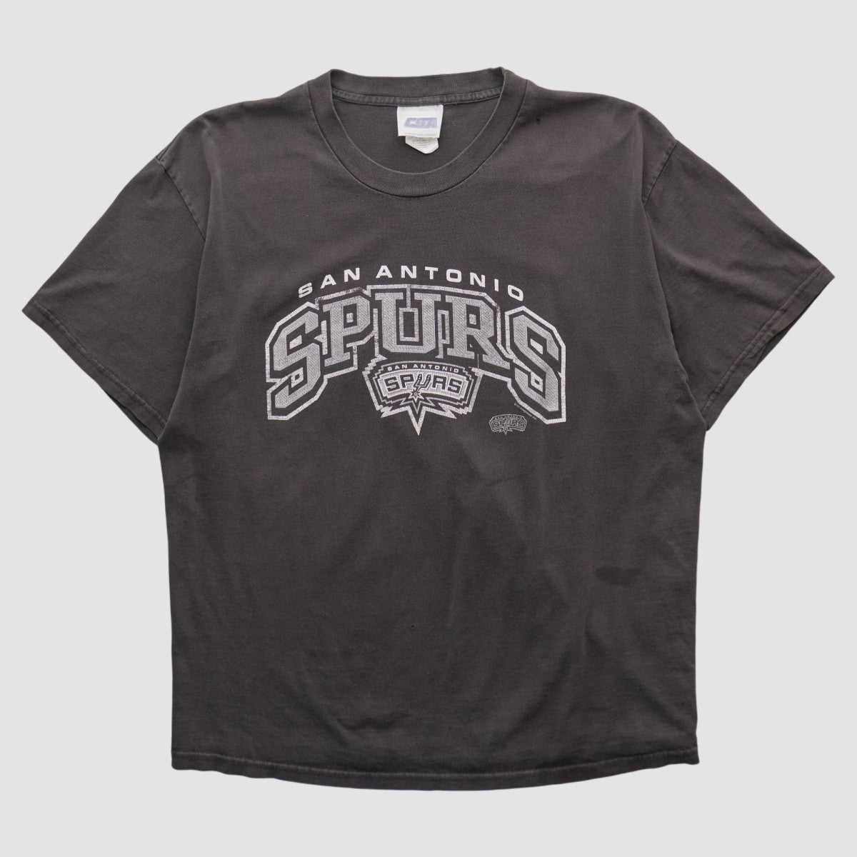 Vintage San Antonio Spurs CSA 2000s T-shirt Black