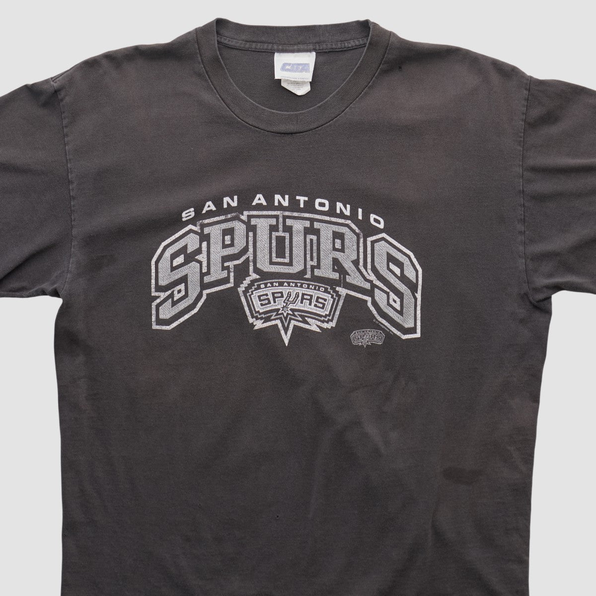 Vintage San Antonio Spurs CSA 2000s T-shirt Black