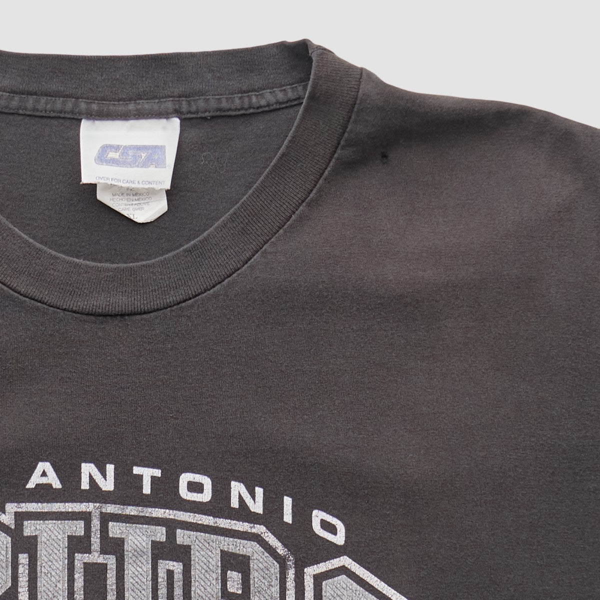 Vintage San Antonio Spurs CSA 2000s T-shirt Black