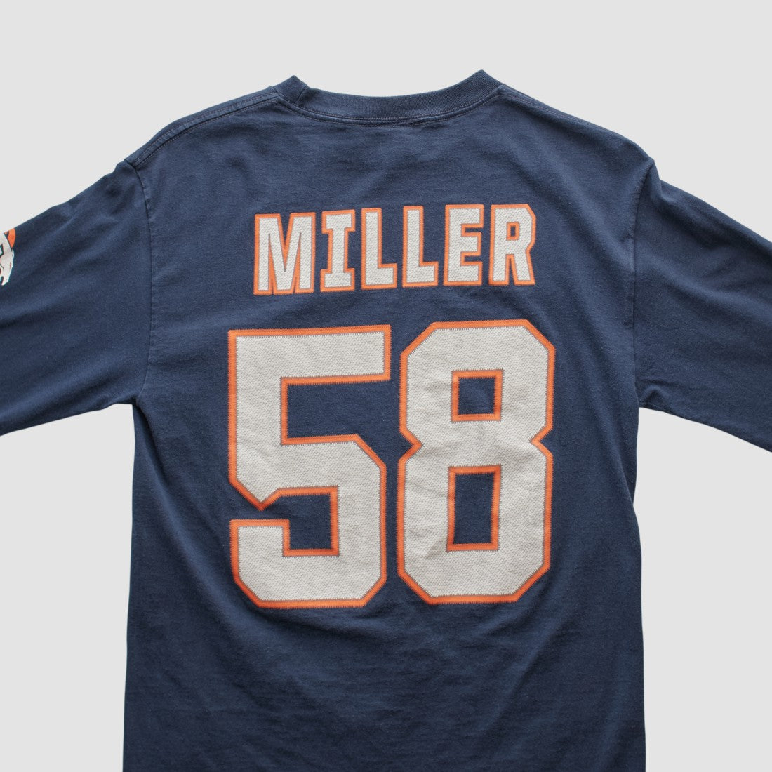 Denver Broncos NFL 2010s Long Sleeve T-shirt - Navy Vintage - Fanatics