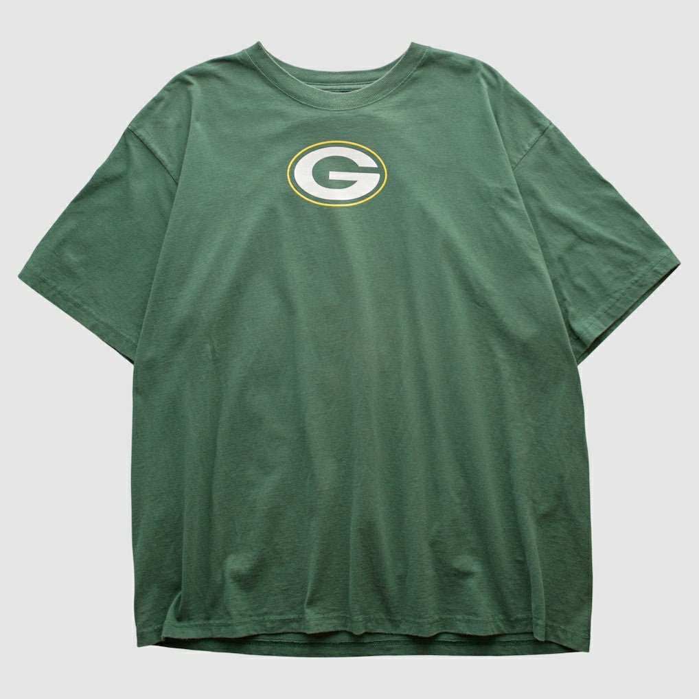 Green Bay Packers Reebok 2000s T-shirt - Green Vintage - Fanatics