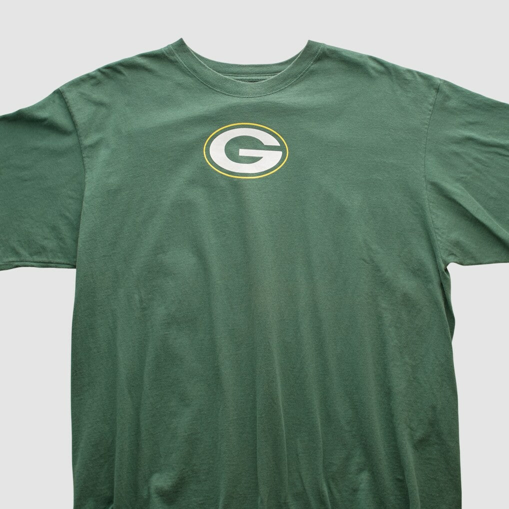 Green Bay Packers Reebok 2000s T-shirt - Green Vintage - Fanatics