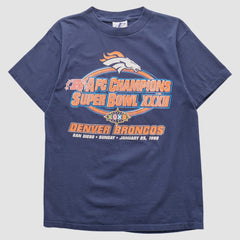 Denver Broncos Logo Athletic 1998 T-shirt - Navy Vintage - Fanatics