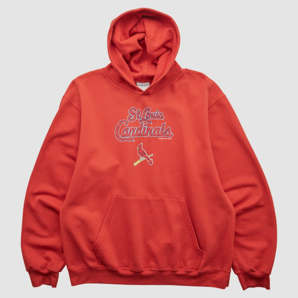 St. Louis Cardinals Genuine Merchandise 2000s Hooded Pullover Sweatshirt Outlet