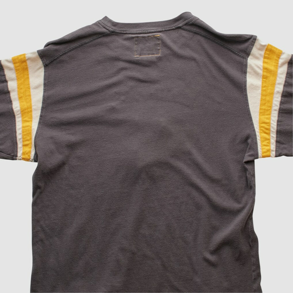 Pittsburgh Steelers Reebok 2000s Long Sleeve T-shirt - Charcoal Vintage - Fanatics