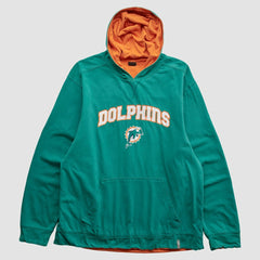 Miami Dolphins 2010s Hooded Pullover Sweatshirt - Teal Vintage - Fanatics