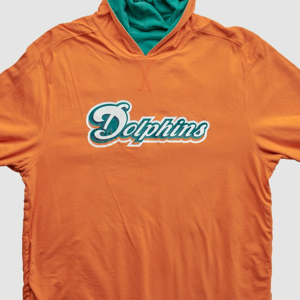 Miami Dolphins 2010s Hooded Pullover Sweatshirt - Teal Vintage - Fanatics