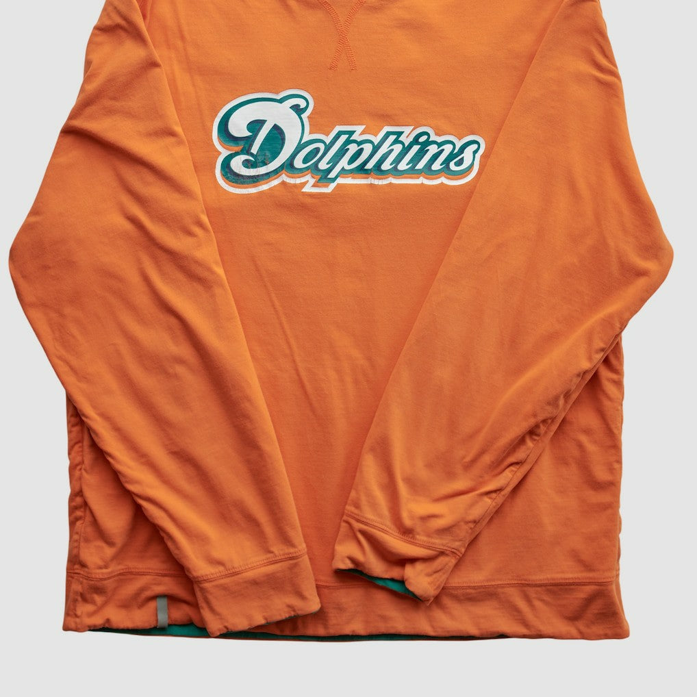 Miami Dolphins 2010s Hooded Pullover Sweatshirt - Teal Vintage - Fanatics