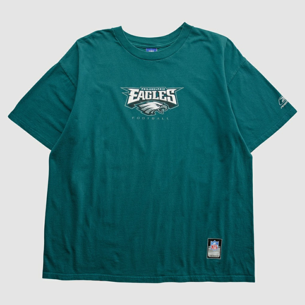 Philadelphia Eagles Reebok 2000s T-shirt - Teal Vintage - Fanatics