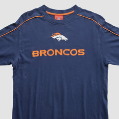 Denver Broncos NFL 2000s Long Sleeve T-shirt - Navy Vintage - Fanatics