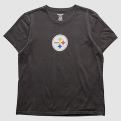 Pittsburgh Steelers Reebok 2000s T-shirt - Black Vintage - Fanatics