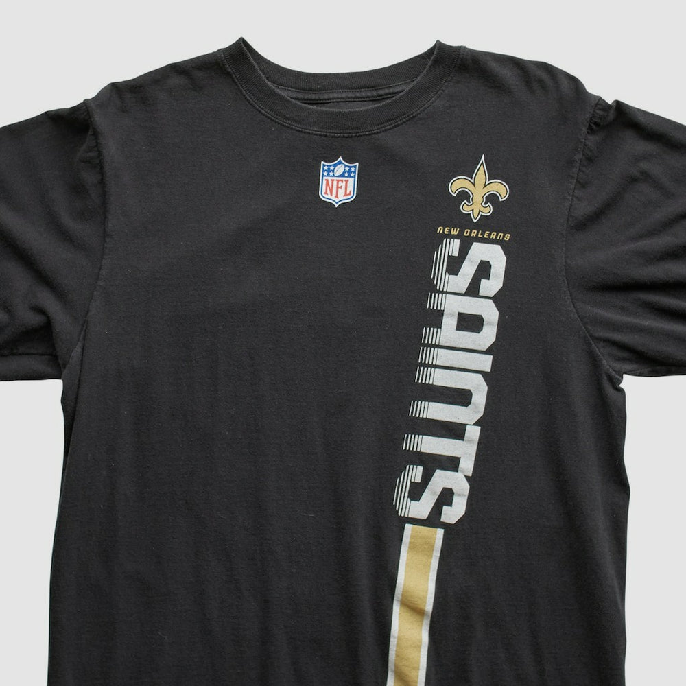 New Orleans Saints Reebok 2000s Long Sleeve T-shirt - Black Vintage - Fanatics