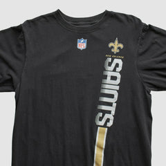 New Orleans Saints Reebok 2000s Long Sleeve T-shirt - Black Vintage - Fanatics