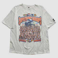 Denver Broncos Starter 1998 T-shirt - White Vintage - Fanatics