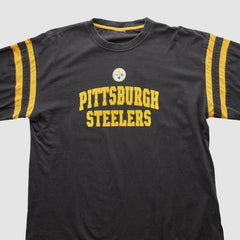 Pittsburgh Steelers 2000s Long Sleeve T-shirt - Black Vintage - Fanatics