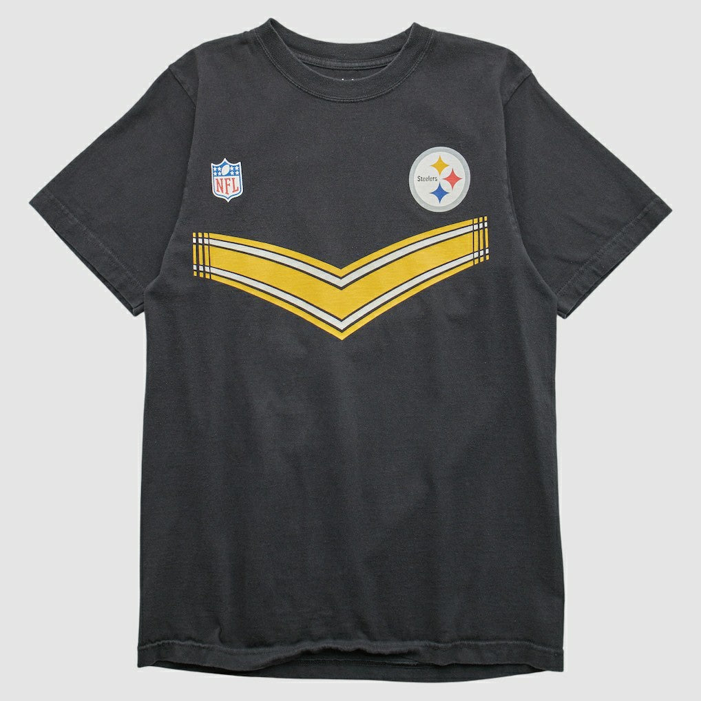 Pittsburgh Steelers Reebok 2000s T-shirt - Black Vintage - Fanatics