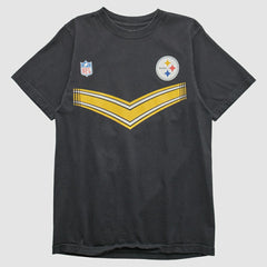 Pittsburgh Steelers Reebok 2000s T-shirt - Black Vintage - Fanatics