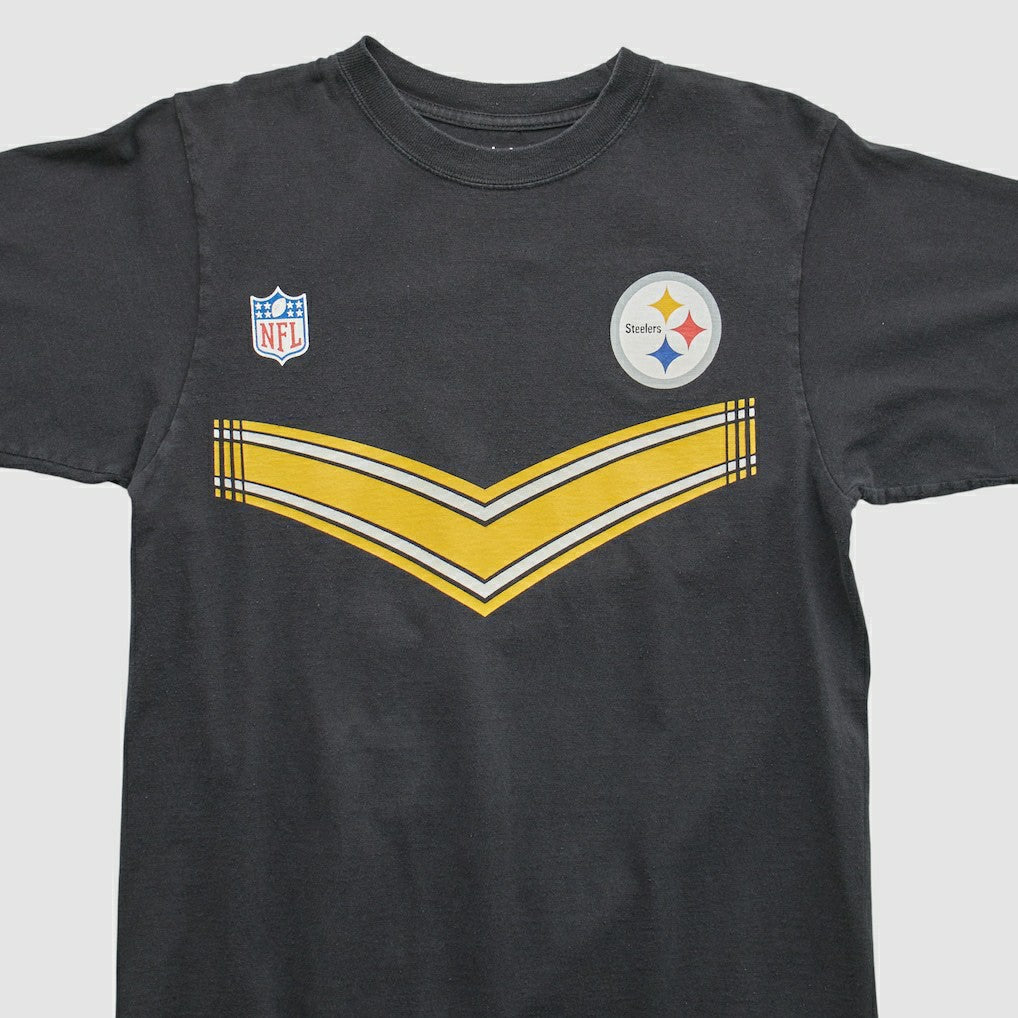 Pittsburgh Steelers Reebok 2000s T-shirt - Black Vintage - Fanatics