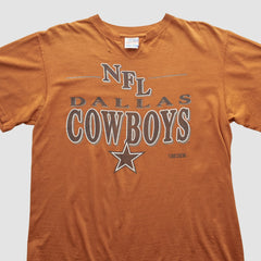 Dallas Cowboys Trench 90s T-shirt - Orange Vintage - Fanatics