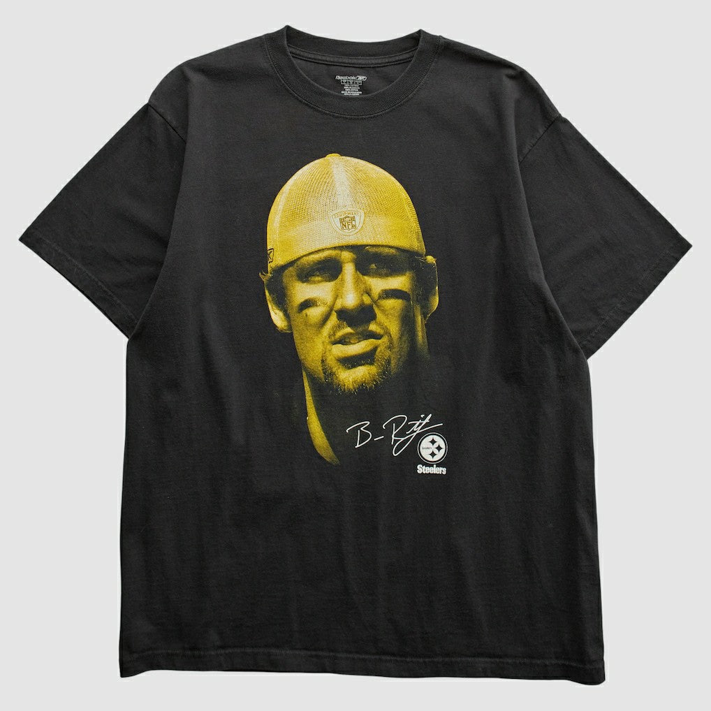 Pittsburgh Steelers Reebok 2000s T-shirt - Black Vintage - Fanatics