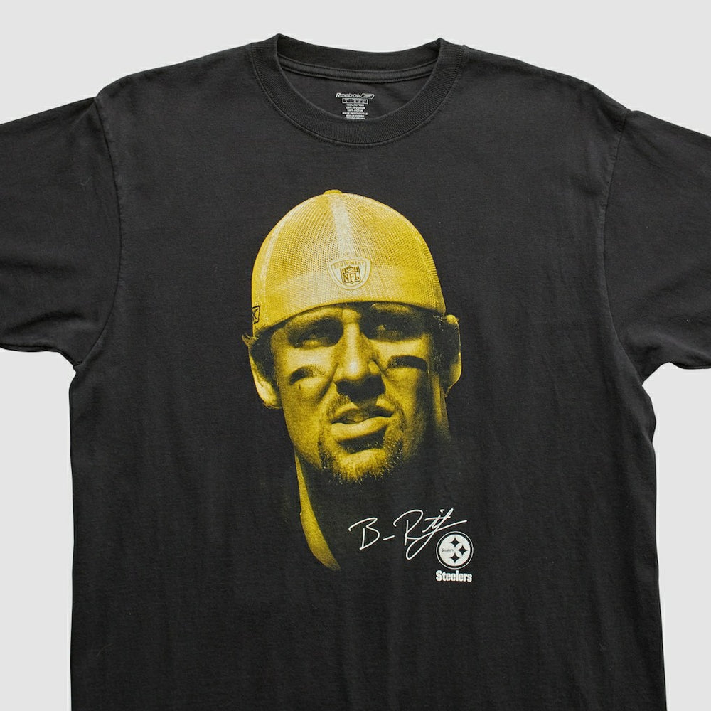 Pittsburgh Steelers Reebok 2000s T-shirt - Black Vintage - Fanatics