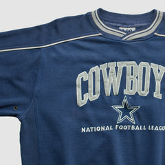 Dallas Cowboys Lee Apparel 90s Pullover Sweatshirt - Navy Vintage - Fanatics