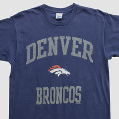 Denver Broncosm Sportswear 90s T-shirt - Navy Vintage - Fanatics