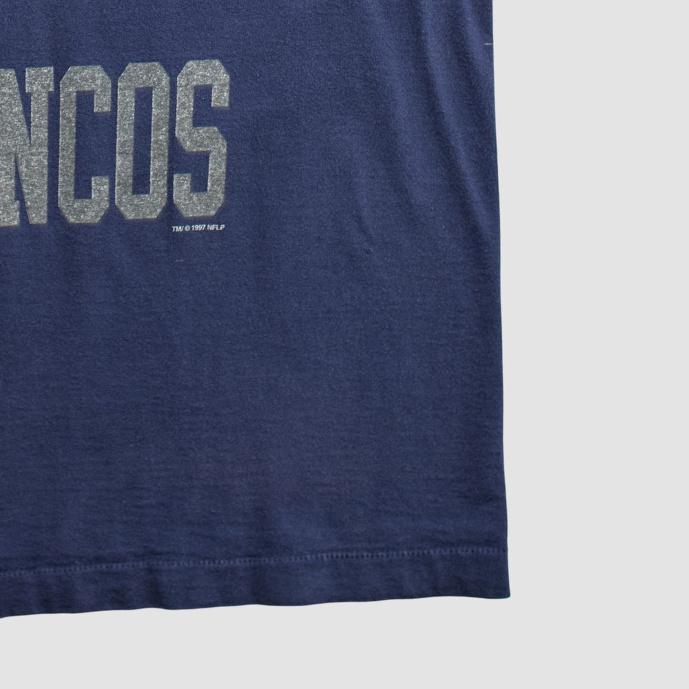 Denver Broncosm Sportswear 90s T-shirt - Navy Vintage - Fanatics