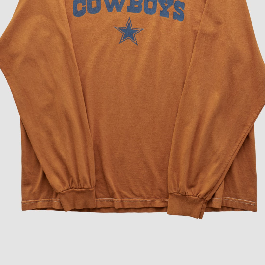 Dallas Cowboys 2000s Long Sleeve T-shirt - Orange Vintage - Fanatics
