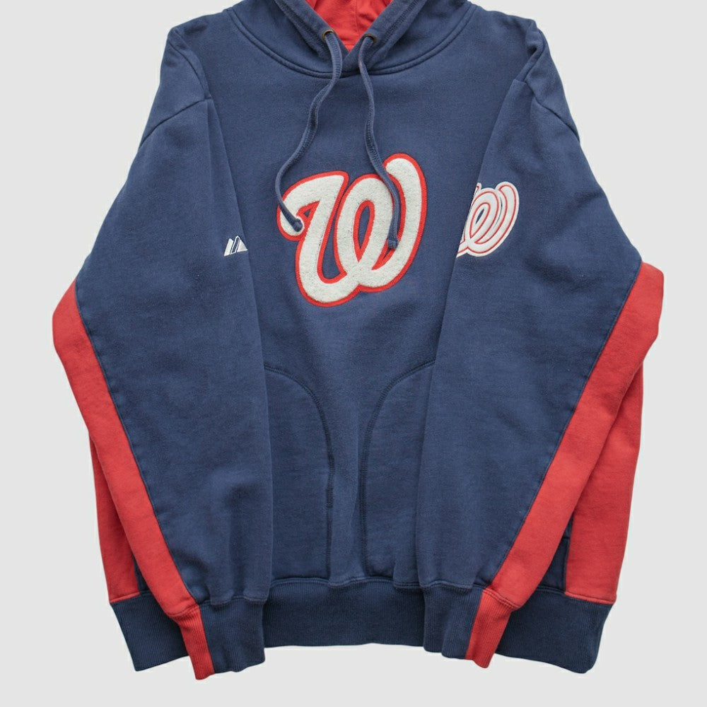 Washington Nationals Majestic 2000s Hooded Pullover Sweatshirt for sale