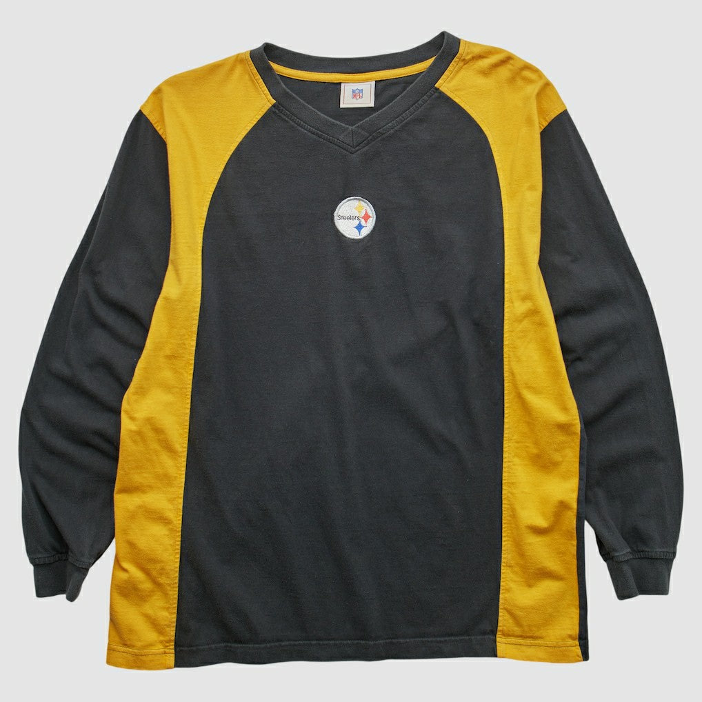 Pittsburgh Steelers NFL 2000s Pullover Sweatshirt - Black Vintage - Fanatics