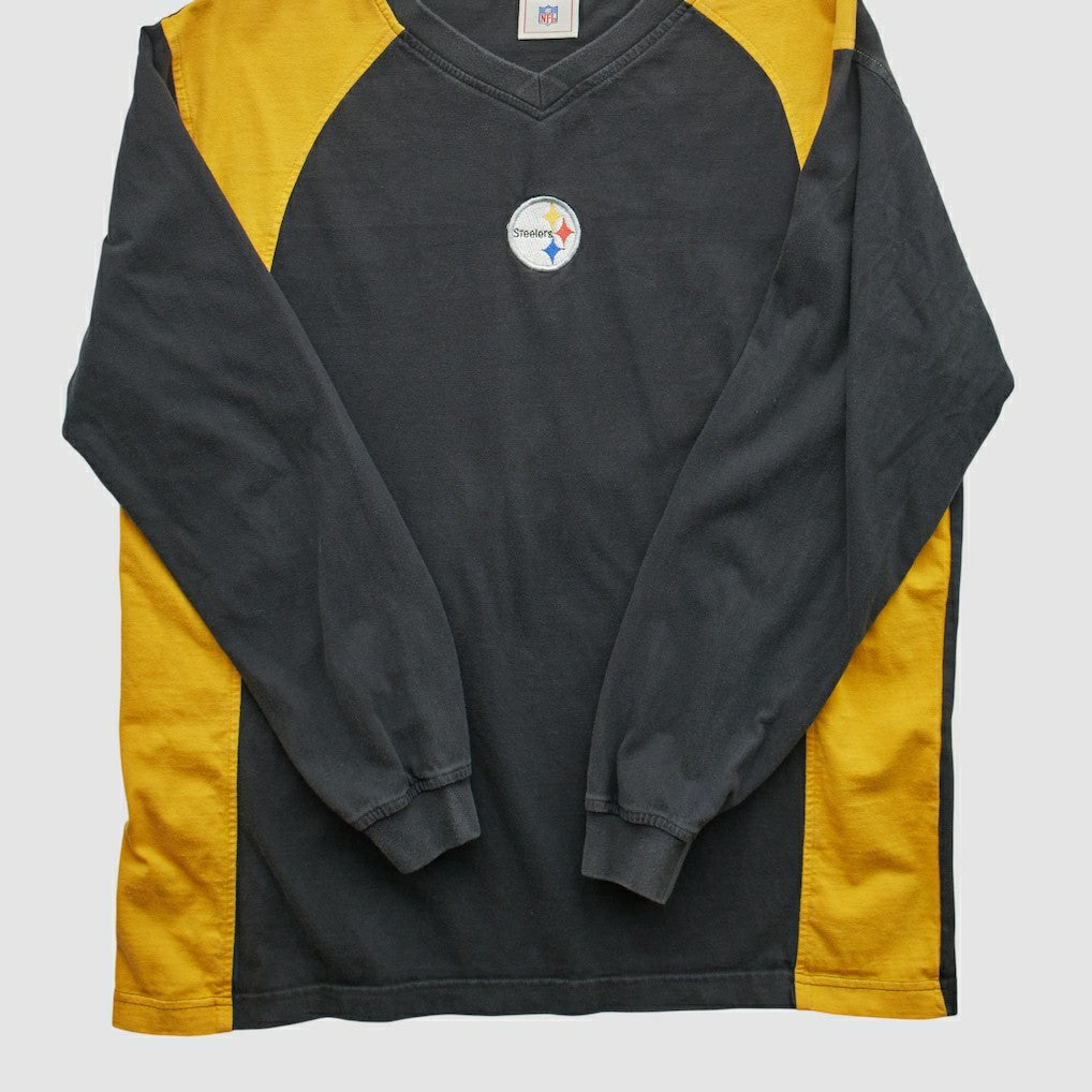 Pittsburgh Steelers NFL 2000s Pullover Sweatshirt - Black Vintage - Fanatics