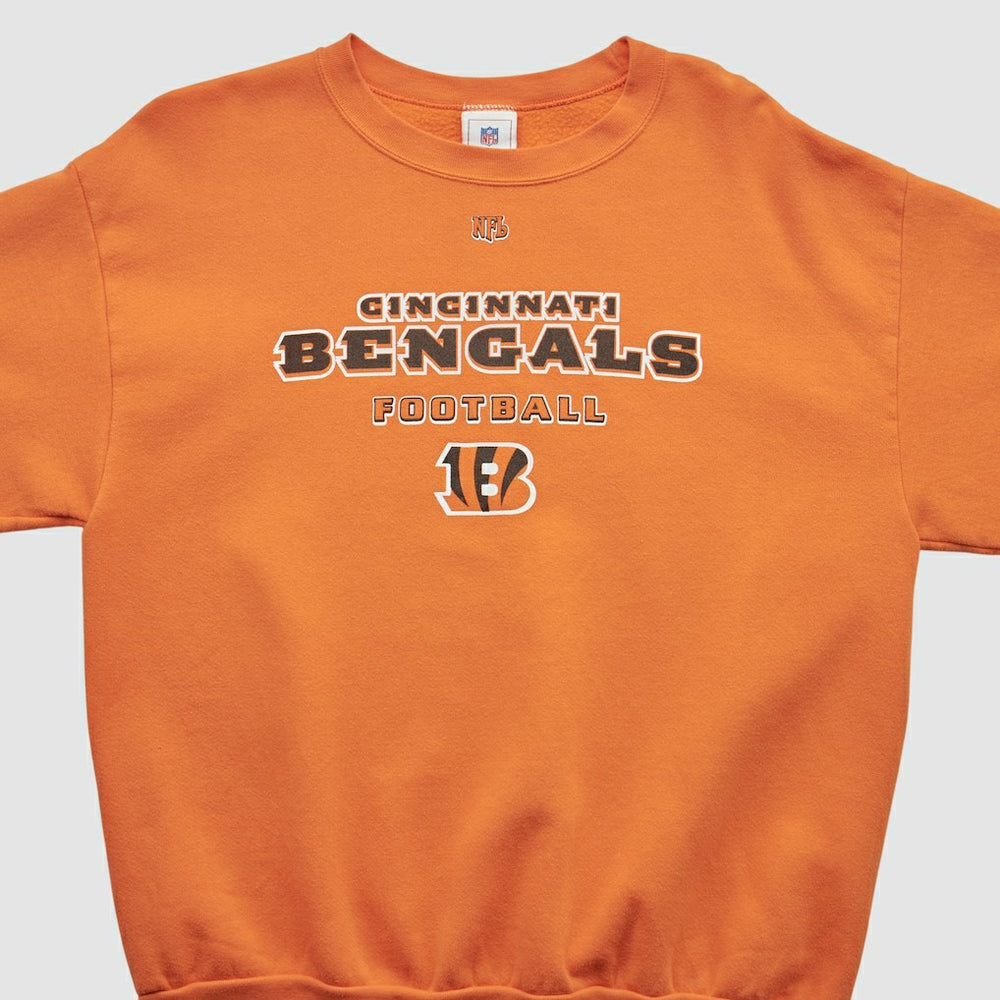 Cincinnati Bengals NFL 2000s Pullover Sweatshirt - Orange Vintage - Fanatics