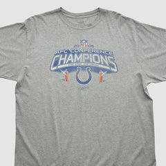 Indianapolis Colts Reebok 2006 T-shirt - Heather Gray Vintage - Fanatics