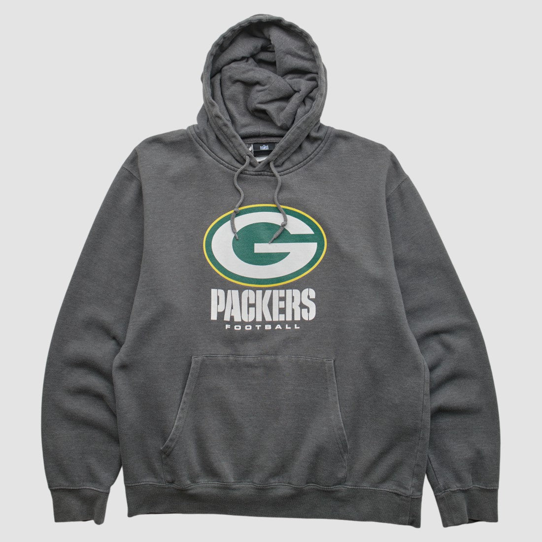 Green Bay Packers NFL 2010s Hooded Pullover Sweatshirt - Charcoal Vintage - Fanatics