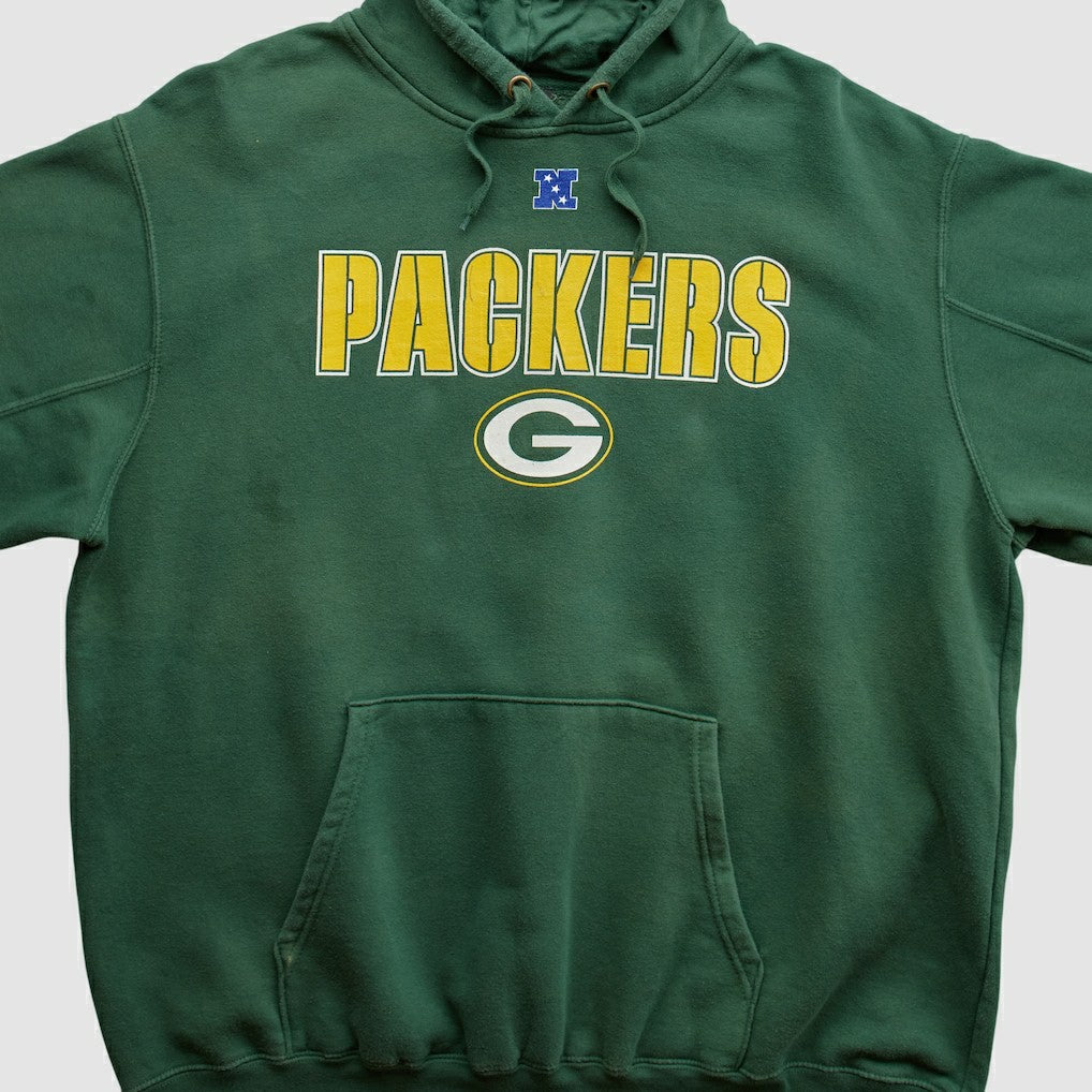 Green Bay Packers NFL 2010s Hooded Pullover Sweatshirt - Green Vintage - Fanatics