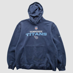 Tennessee Titans Reebok 2000s Hooded Pullover Sweatshirt - Navy Vintage - Fanatics