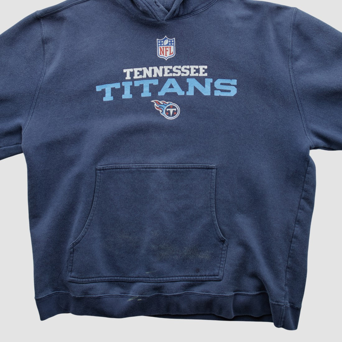 Tennessee Titans Reebok 2000s Hooded Pullover Sweatshirt - Navy Vintage - Fanatics