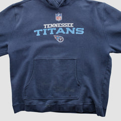 Tennessee Titans Reebok 2000s Hooded Pullover Sweatshirt - Navy Vintage - Fanatics