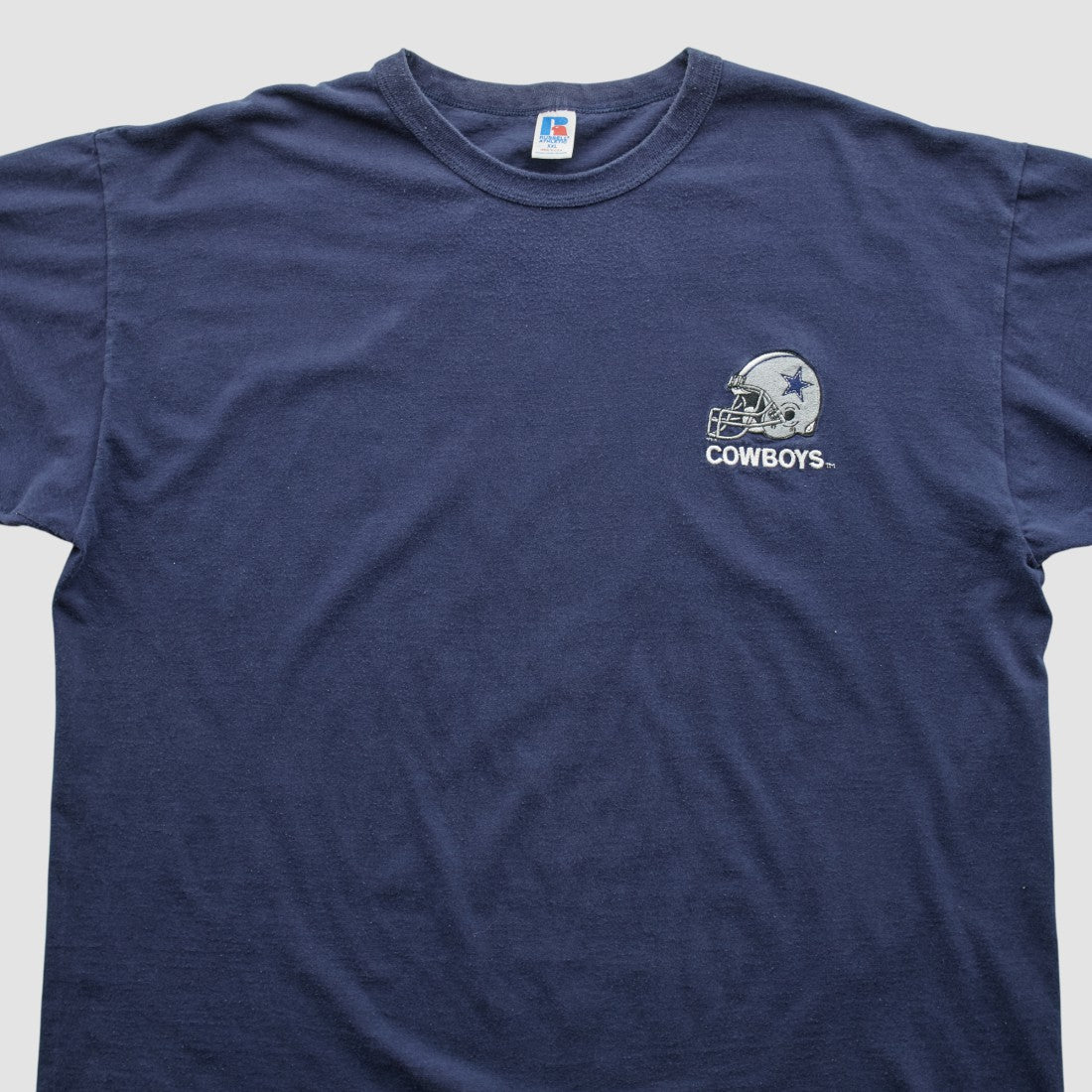 Dallas Cowboys Russell 90s T-shirt - Navy Vintage - Fanatics