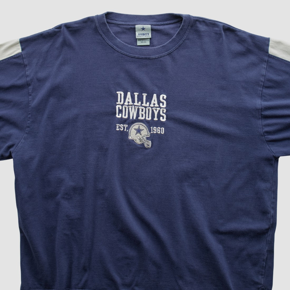 Dallas Cowboys 2000s Long Sleeve T-shirt - Navy Vintage - Fanatics