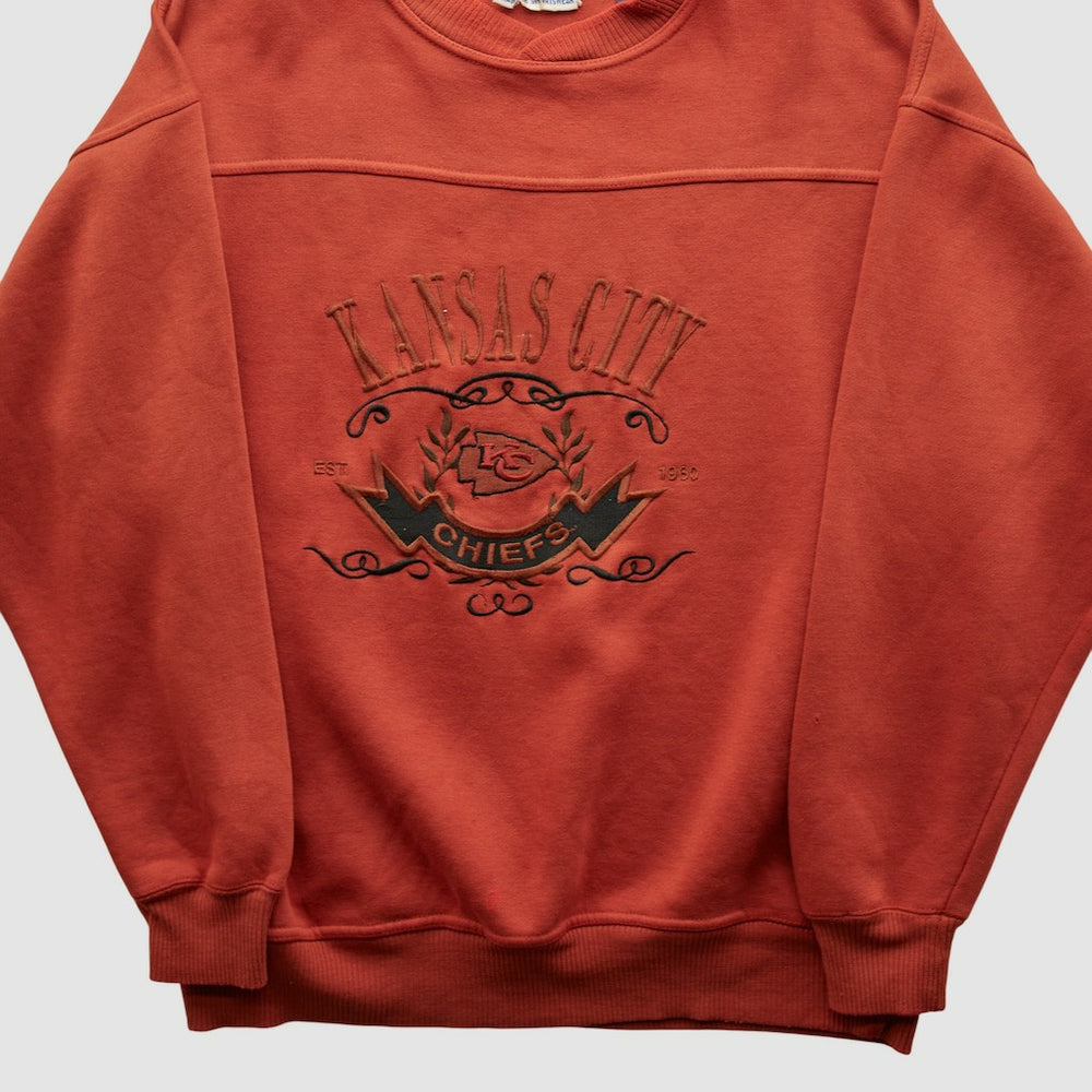 Kansas City Chiefs Crable Sportswear 90s Pullover Sweatshirt - Red Vintage - Fanatics