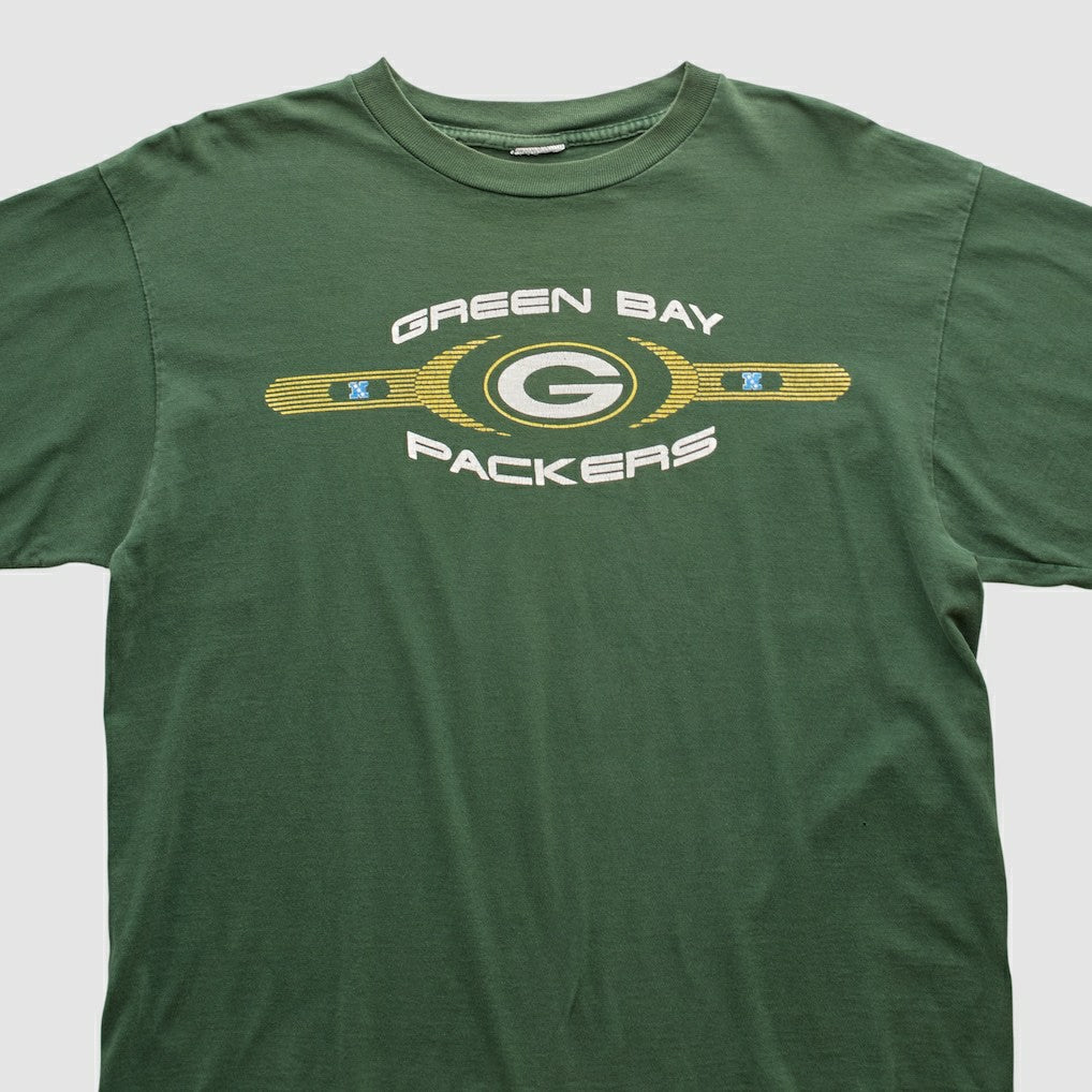 Green Bay Packers 2000s Long Sleeve T-shirt - Green Vintage - Fanatics