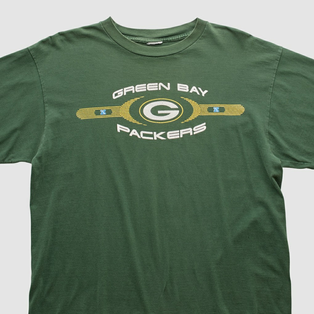 Green Bay Packers 2000s Long Sleeve T-shirt - Green Vintage - Fanatics